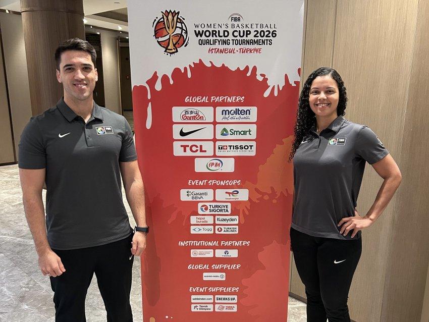 Brasil participa do Pré-Mundial de basquete feminino com três árbitros