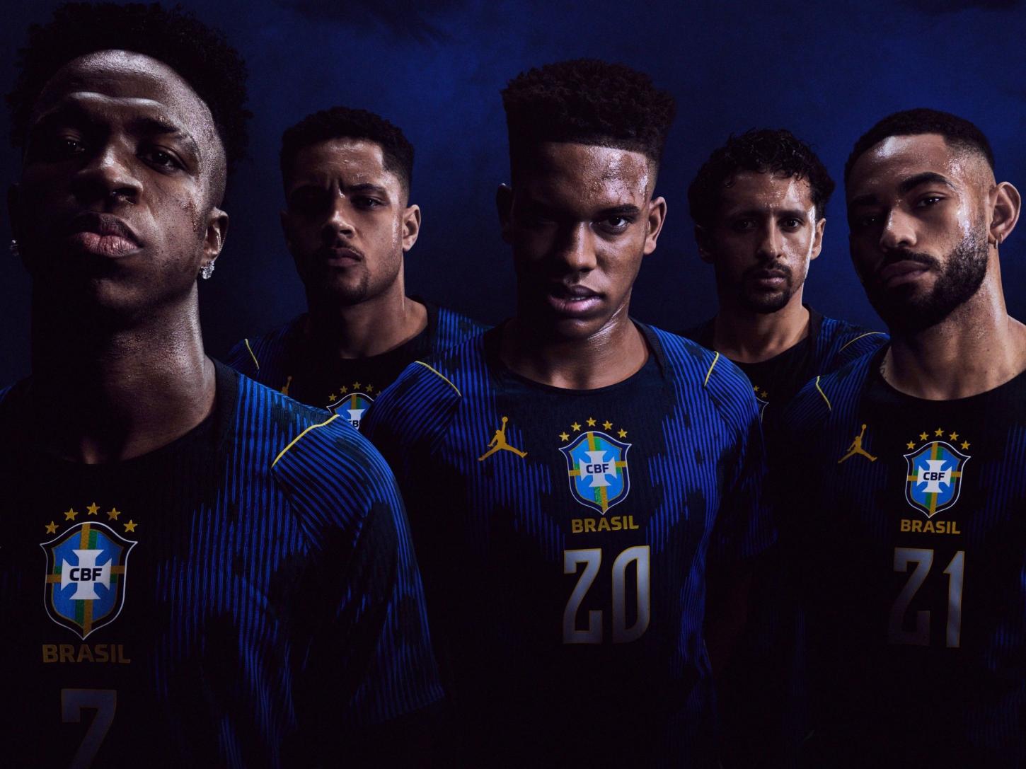 CBF e Jordan Brand lançam segundo uniforme da Seleção, em parceria histórica enraizada na grandeza