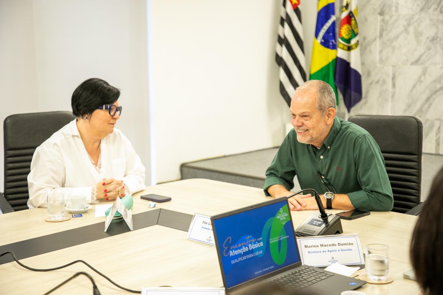 Encontro com coordenadores de UBSs reforça diretrizes para a qualificação da Atenção Básica de São Caetano
