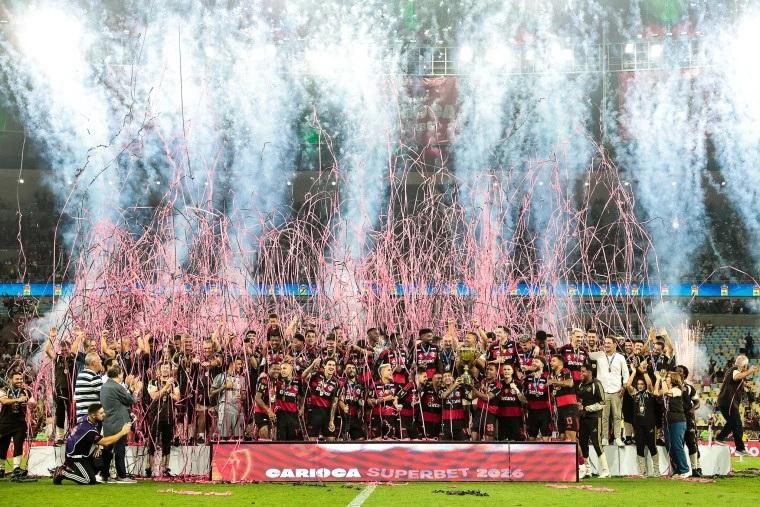 Flamengo vence Fluminense nos pênaltis e conquista o 40º título do Campeonato Carioca