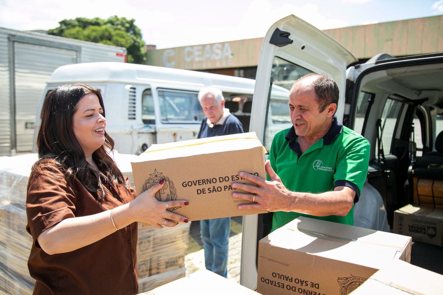 Fundo Social de Santo André entrega 550 cestas básicas a entidades assistenciais