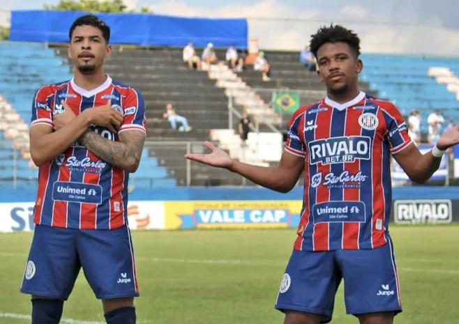 Grêmio São-carlense goleia São Caetano de virada e garante classificação na Série A4