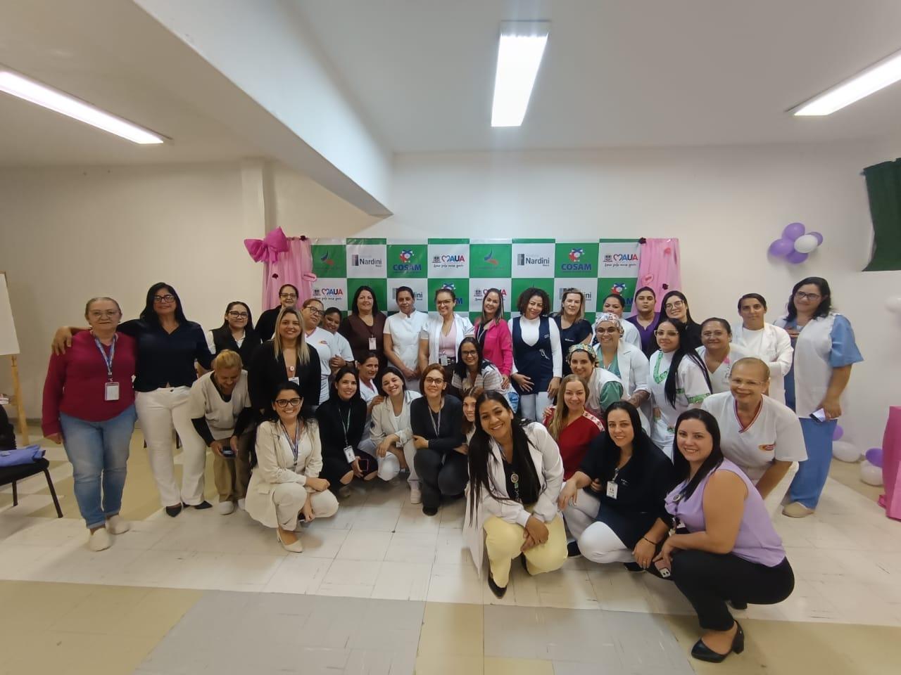 Hospital Nardini celebra Dia da Mulher com ações de saúde e bem-estar para funcionárias