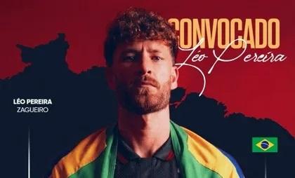 Léo Pereira é convocado pela primeira vez e vira aposta de Ancelotti para a zaga