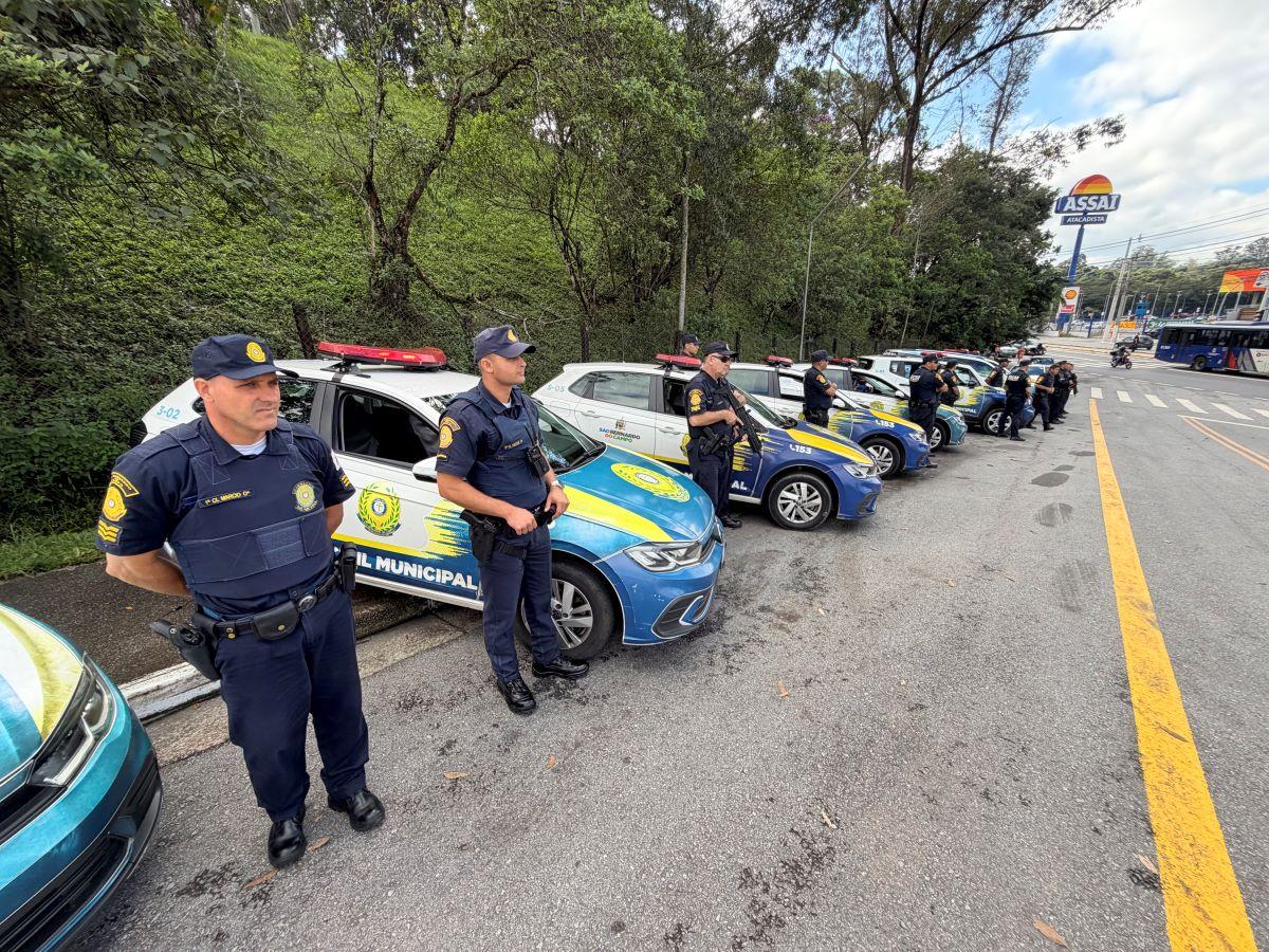 Operação Bairro Mais Seguro intensifica presença preventiva da GCM de São Bernardo na região do Grande Alvarenga