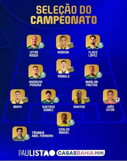 Seleção do Paulistão 2026