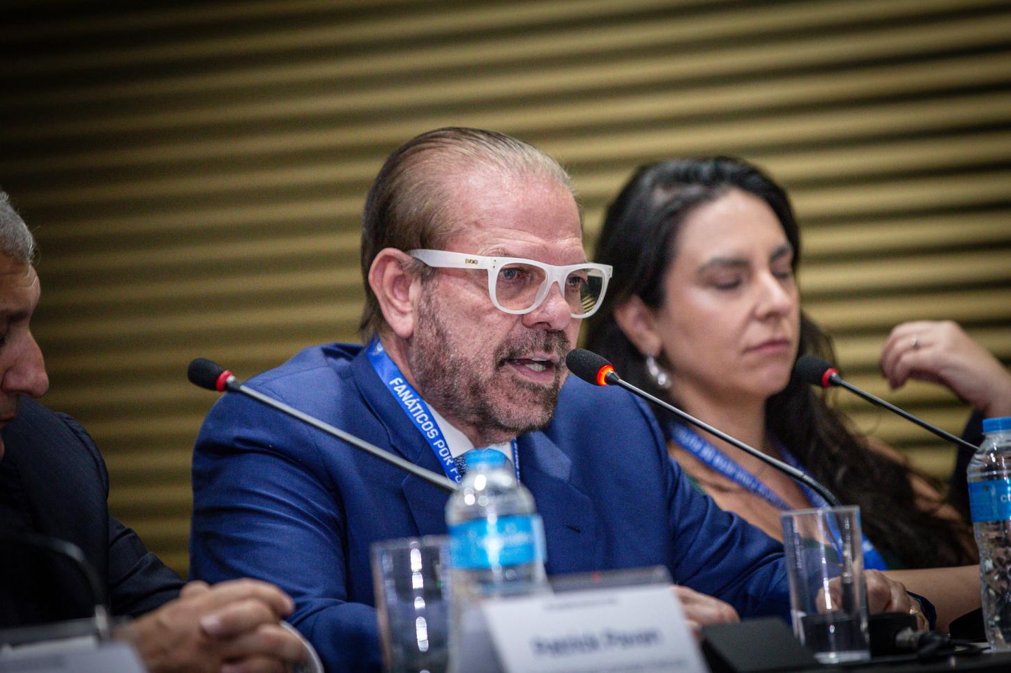 Reinaldo Carneiro Bastos é reeleito presidente da Federação Paulista de Futebol por aclamação