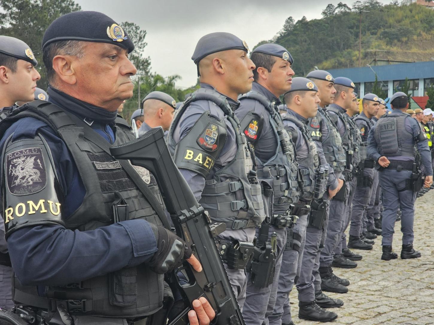 Ribeirão Pires sedia Operação Impacto Metropolitano com mobilização de 2 mil policiais