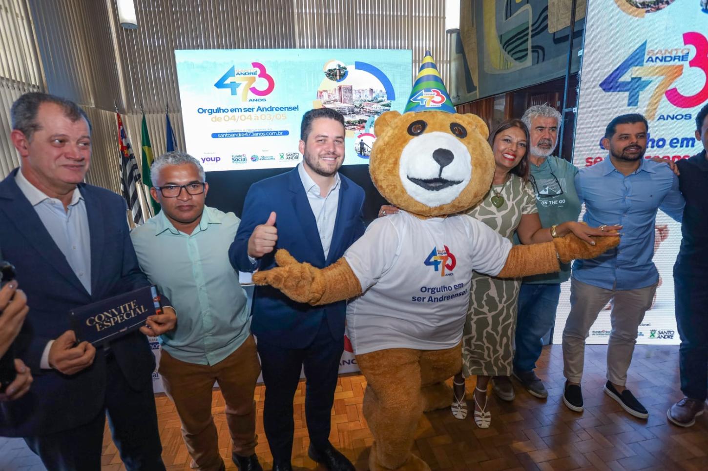 Santo André celebra 473 anos com maratona de inaugurações, shows e serviços sociais