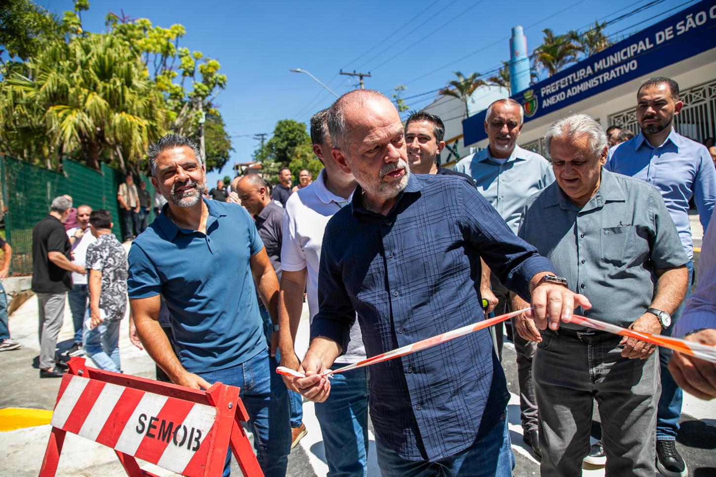São Caetano reabre trecho da Rua Eduardo Prado e amplia vagas de estacionamento no Bairro São José