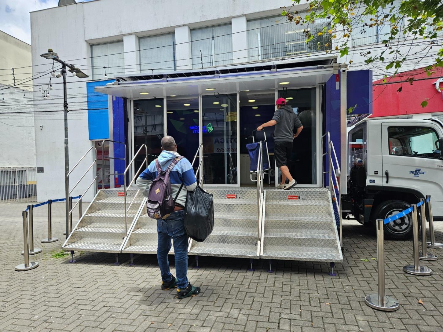 Sebrae Móvel oferece atendimento gratuito a microempreendedores em Ribeirão Pires nesta sexta