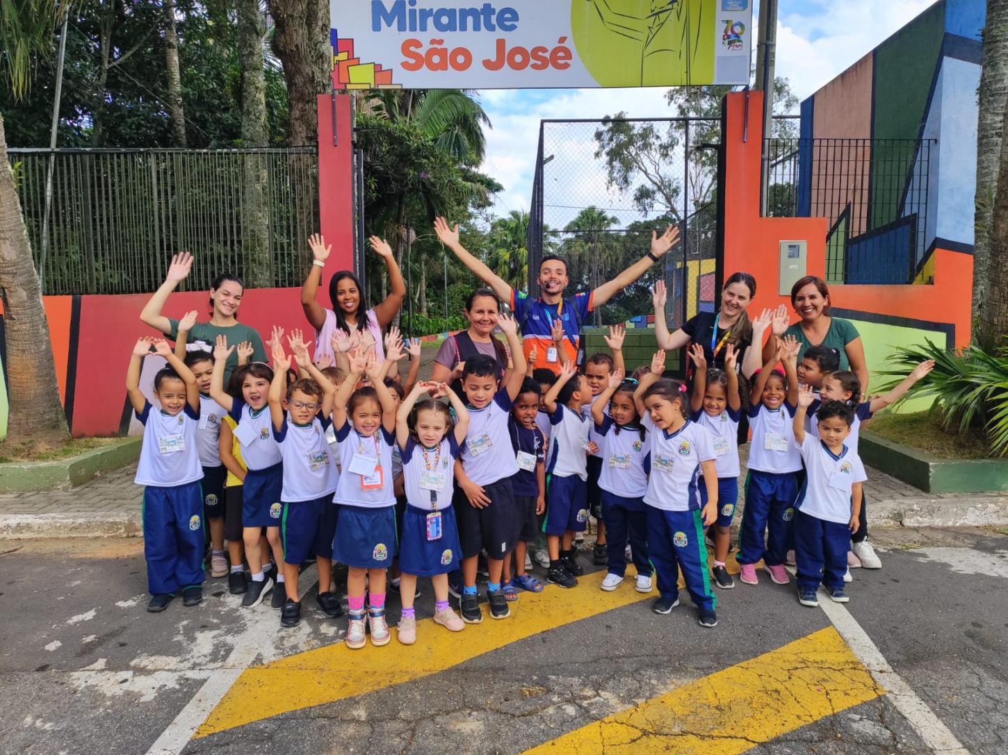 Alunos de Ribeirão Pires exploram patrimônios da cidade em atividades do programa PEPTA