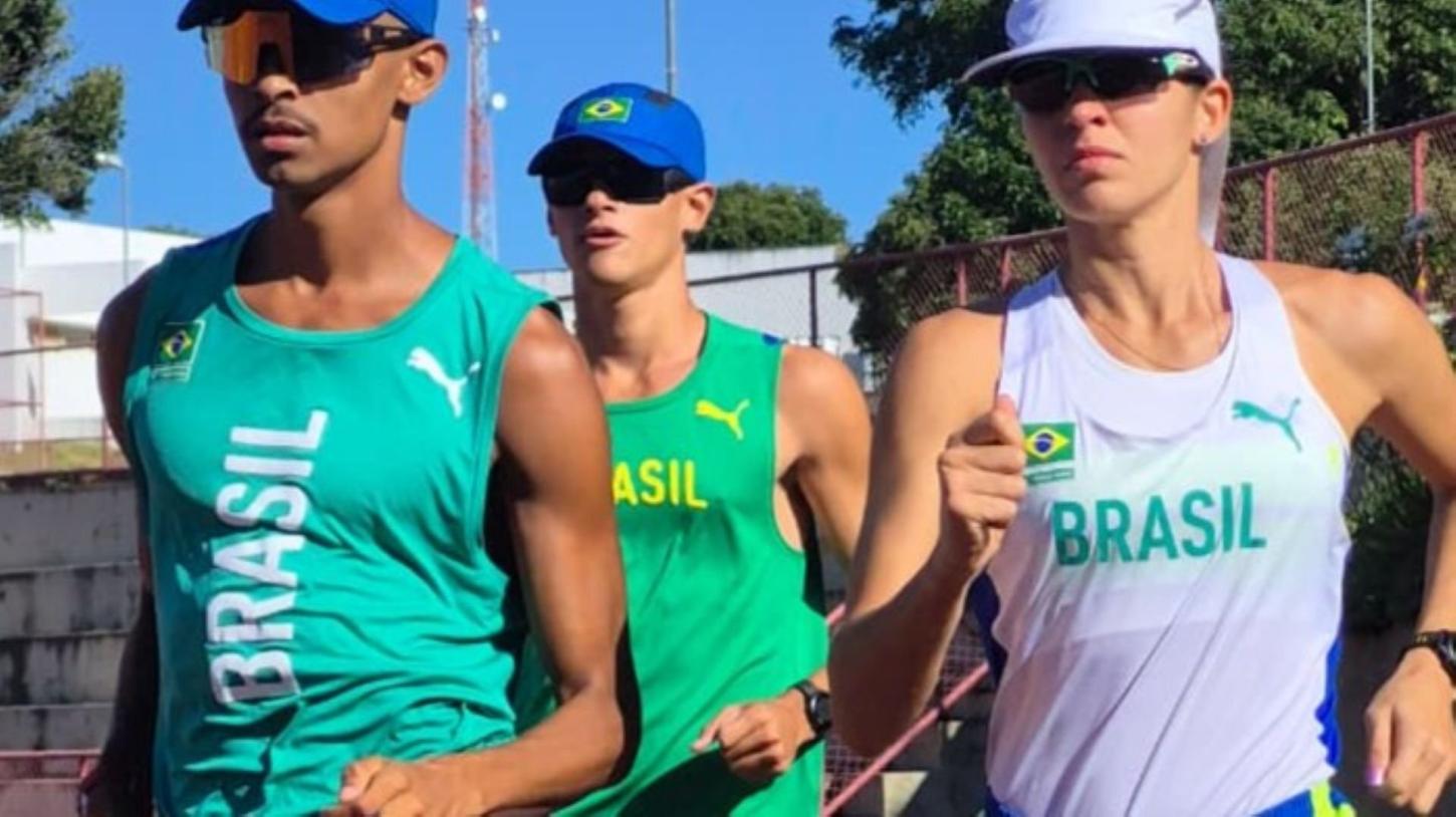Atletismo Brasil já treina em Brasília para o Mundial de Marcha Atlética, no dia 12 de abril