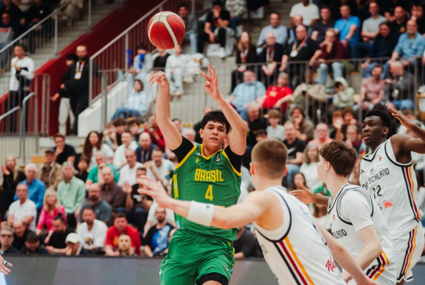 Brasil é superado pela Alemanha e disputará o bronze no Albert Schweitzer Tournament Sub-18