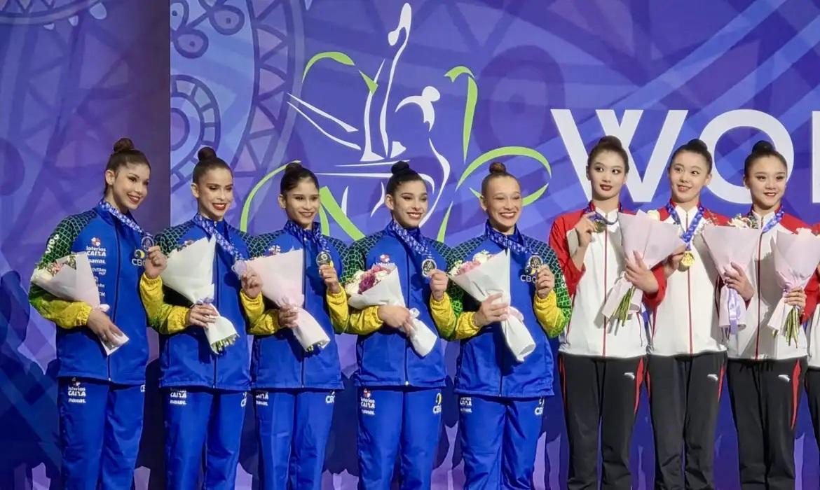 Brasil garante duas medalhas na Copa do Mundo de Ginástica Rítmica