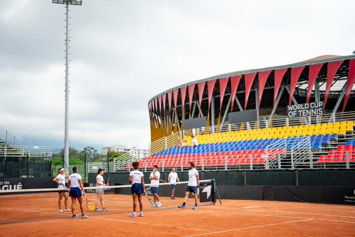 Brasil segue na preparação para a Billie Jean King Cup em Ibagué