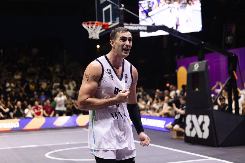 Brasil vence a Itália e está classificado para a Copa do Mundo de basquete 3x3