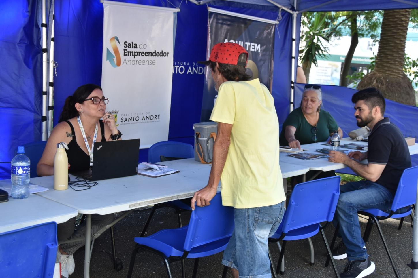 Circuito Andreense de Empreendedorismo leva atendimentos à Vila Bastos nesta quinta-feira