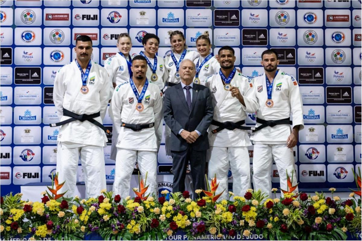 Com mais quatro ouros, uma prata e três bronzes, judô brasileiro chega a 14 medalhas no Campeonato Pan-Americano Sênior