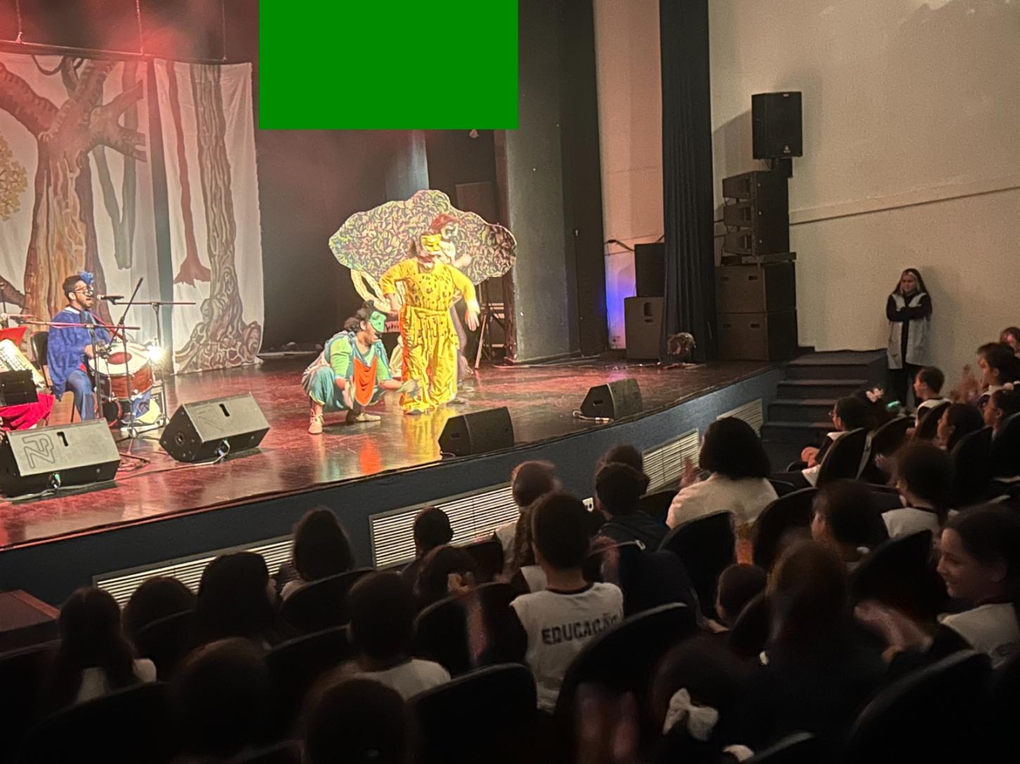 Estudantes da rede municipal de São Caetano aprendem, em peça teatral, importância de cuidar da natureza