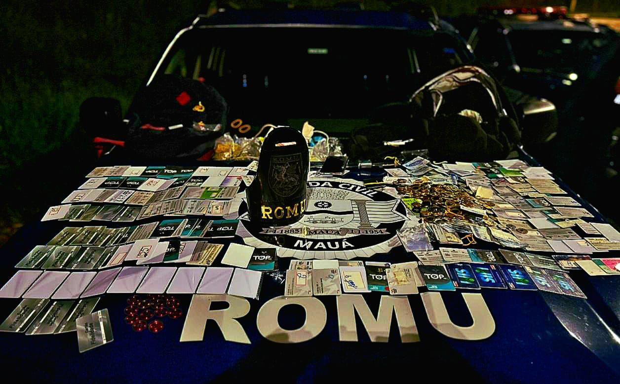 GCM de Mauá detém suspeito de receptação e comércio ilegal de cartões de transporte