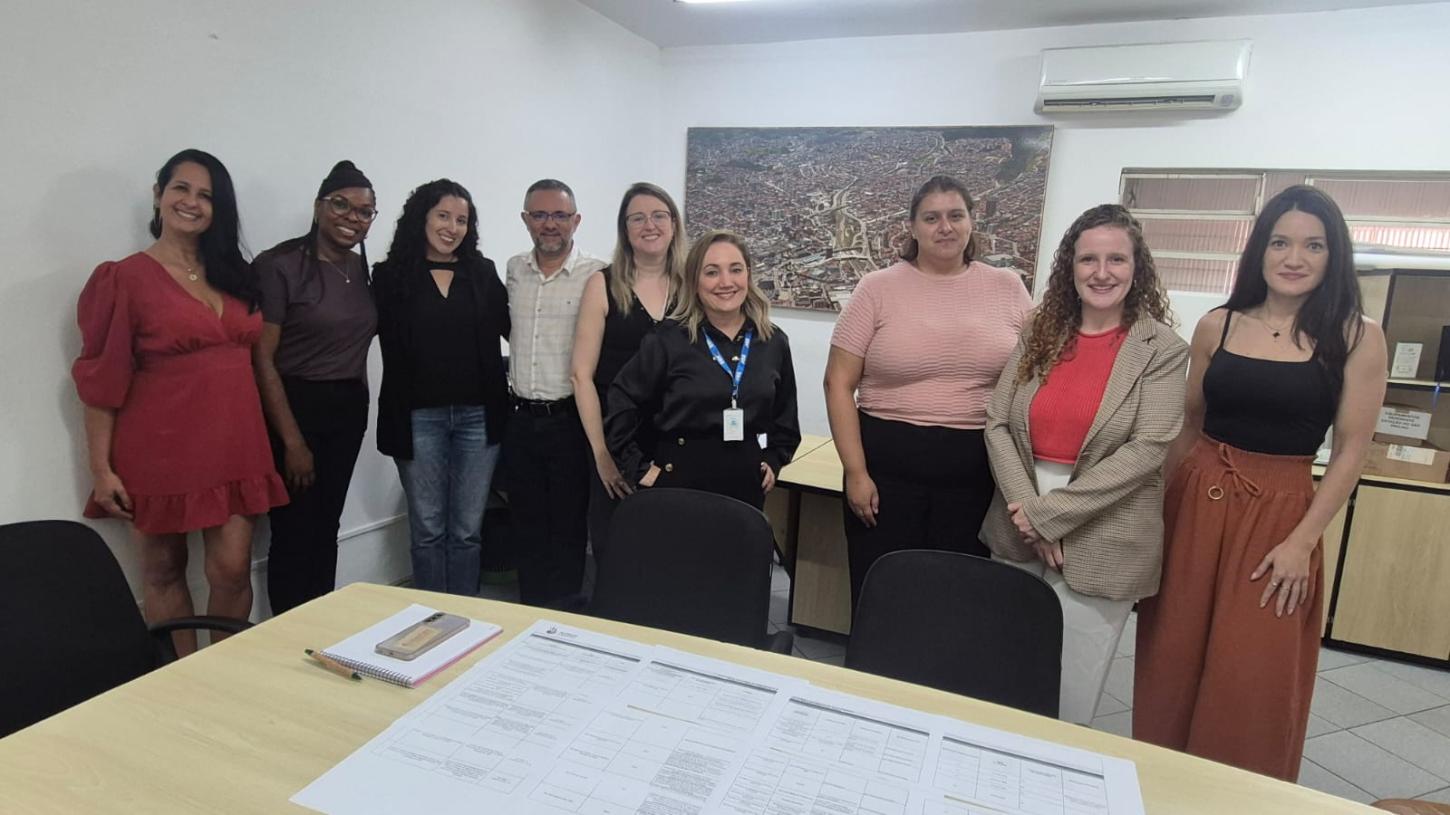 Mauá recebe visita de técnicas do Governo Federal e parceiros para fortalecer ações da Estratégia Alimenta Cidades