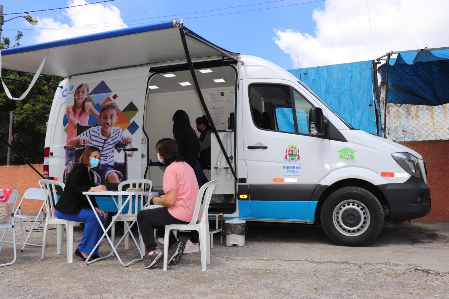 Prefeitura de Ribeirão Pires leva programa Cidadania Aqui à região da Santa Luzia