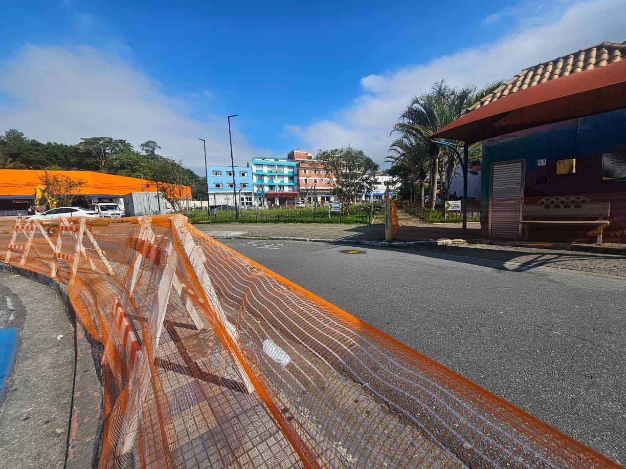 Ribeirão Pires avança na modernização do Centro com novas obras na Rua Euclides da Cunha