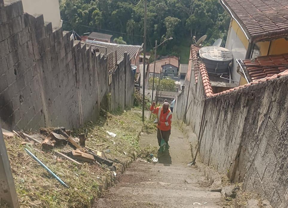 Ribeirão Pires intensifica frentes de zeladoria e manutenção em todas as regiões