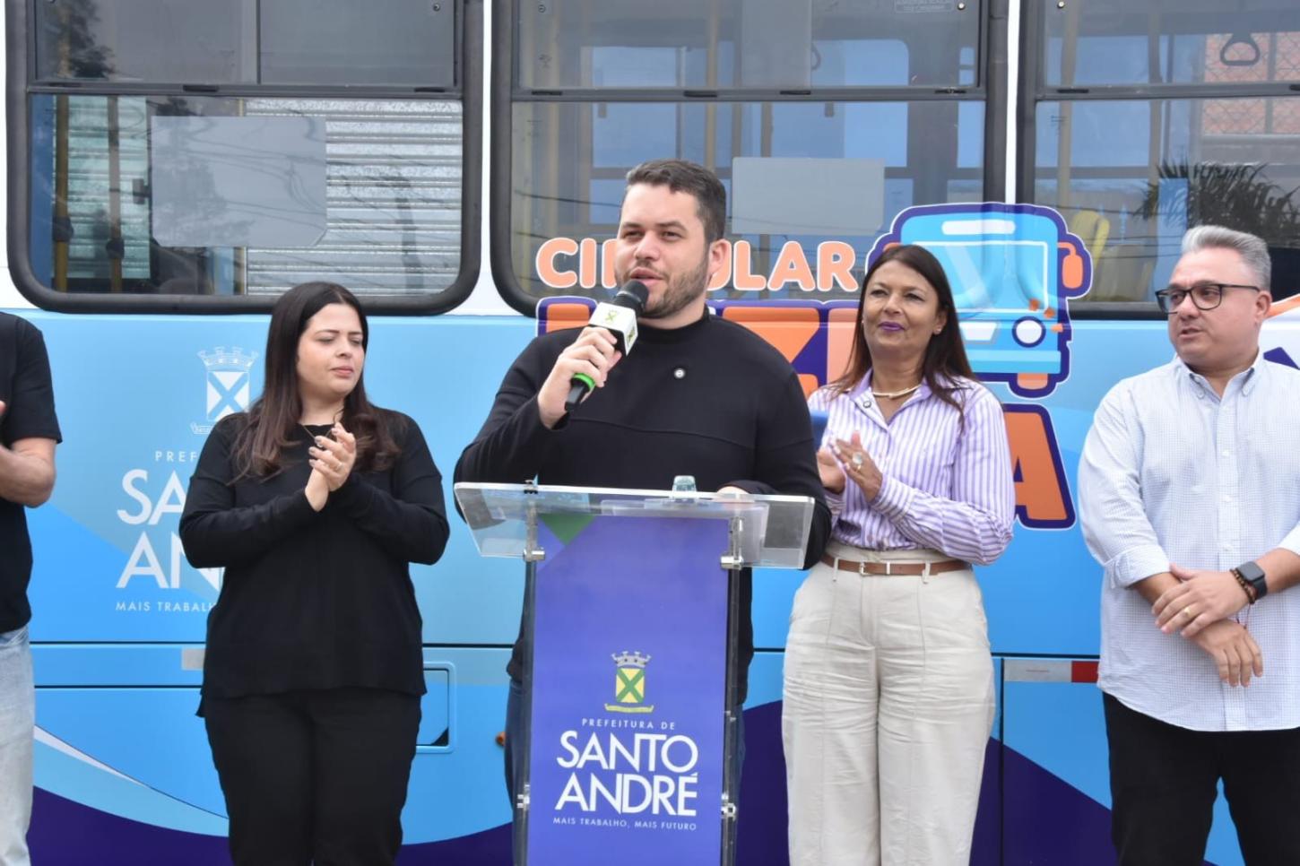 Santo André lança Circular Luzitinha para atender comunidades do Jardim Santo André