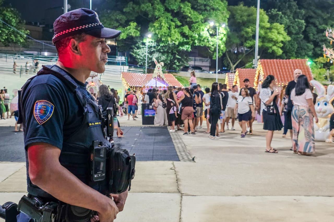 São Caetano intensifica segurança e monitoramento para reta final da Vila de Páscoa