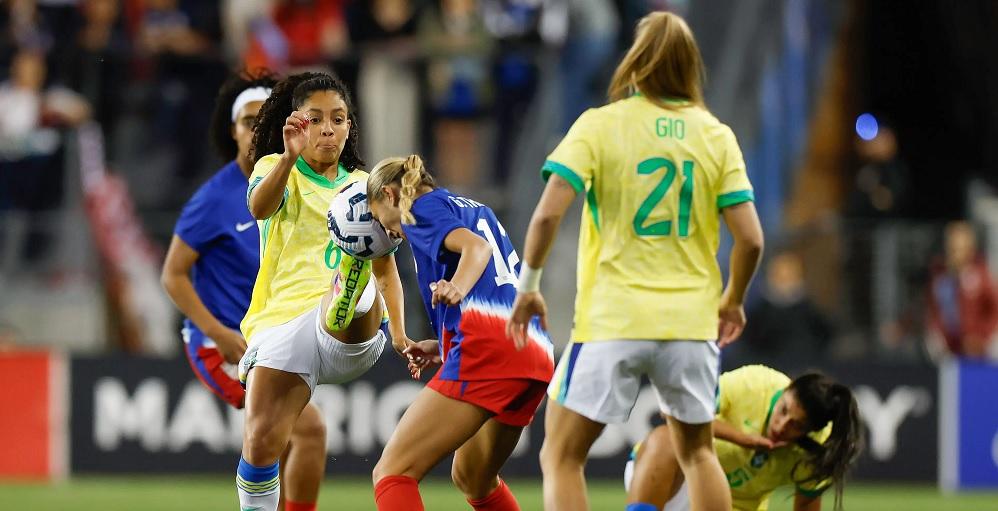 Seleção Feminina vai jogar contra os EUA duas vezes em junho: na Neo Química Arena e no Castelão (CE)