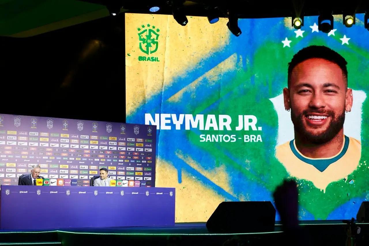 Ancelotti convoca Seleção para a Copa de 2026 com retorno de Neymar e apelo à resiliência coletiva