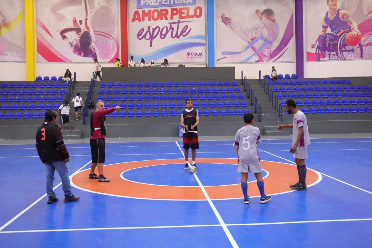 Arena Chicão em Mauá sedia torneio de futsal entre usuários de CAPS do Grande ABC