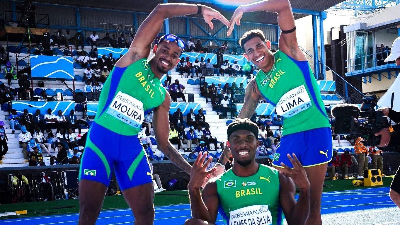 Atletismo Brasil classifica o 4x400 m masculino para o Mundial de Pequim-2027