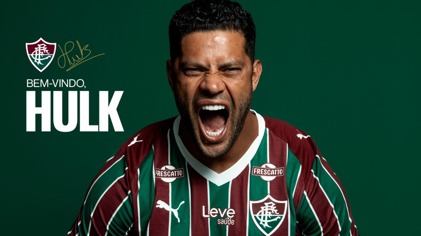 Fluminense anuncia a contratação do atacante Hulk