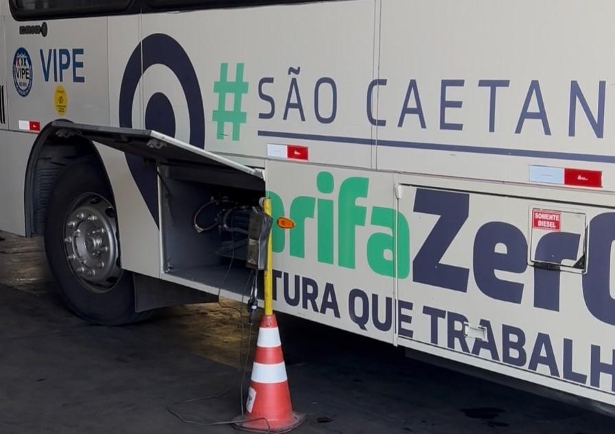 Frota de ônibus de São Caetano é aprovada em testes de emissão de poluentes