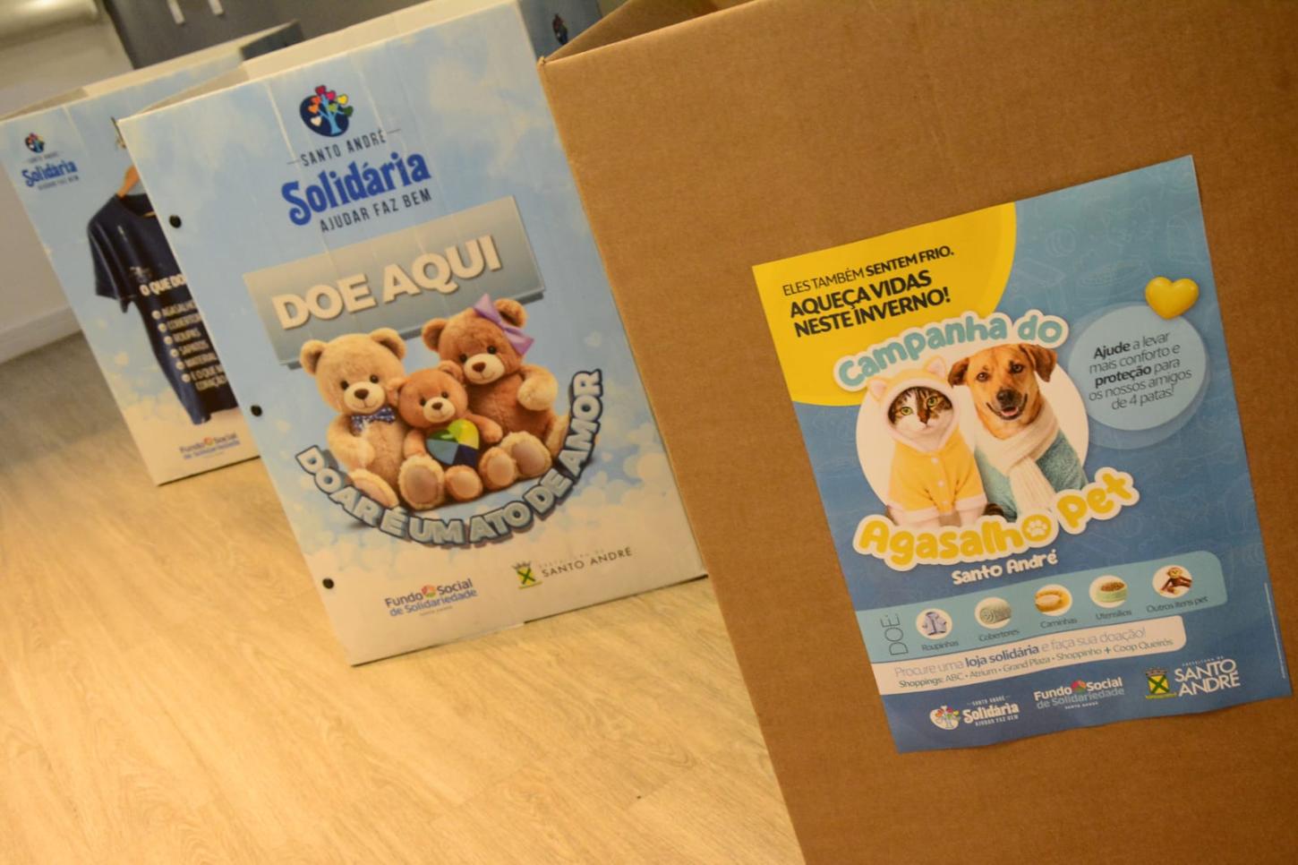 Fundo Social de Santo André lança Campanha do Agasalho Pet para proteger animais no inverno