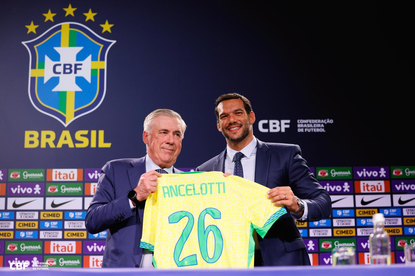 Gestão Samir Xaud completa um ano na CBF com foco em modernização e títulos