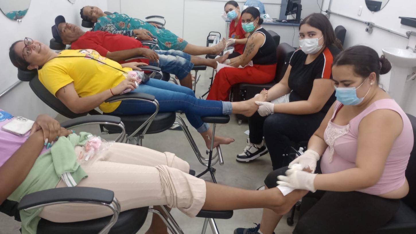 Projeto Convivência Eixo-Barão promove ações de qualificação e autocuidado em Mauá