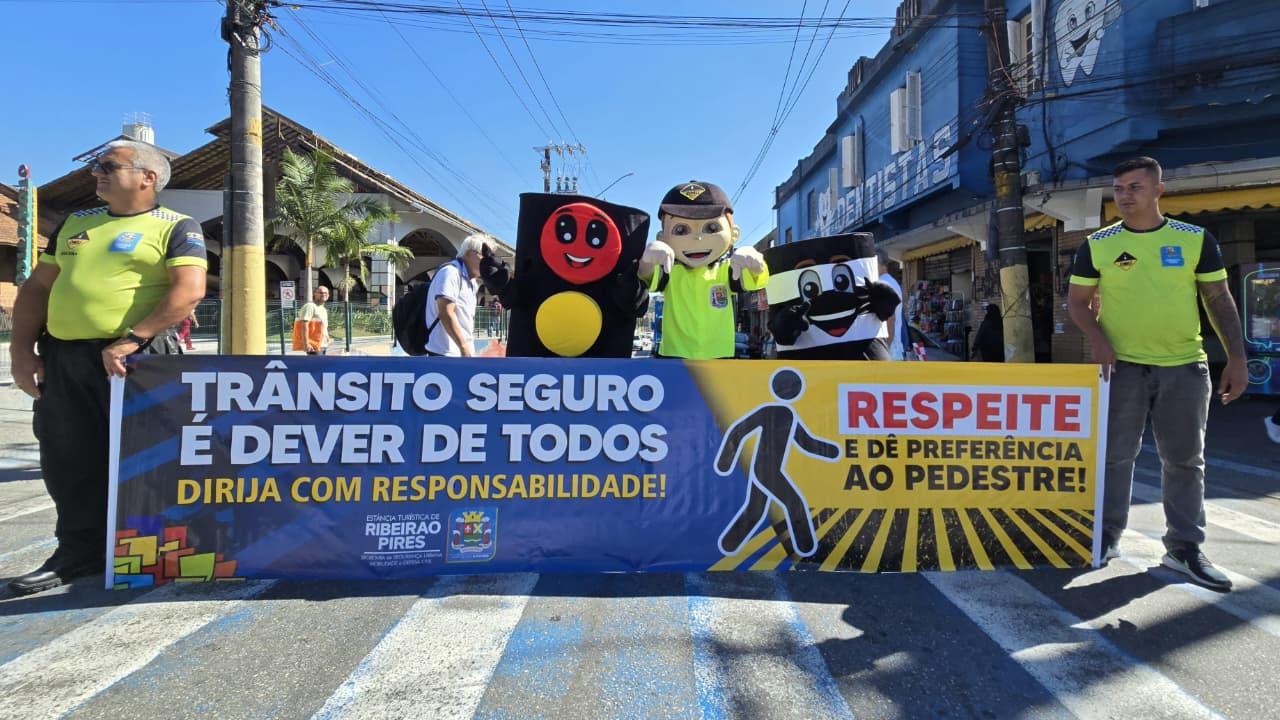 Ribeirão Pires registra queda de 33% nas mortes no trânsito em 12 meses