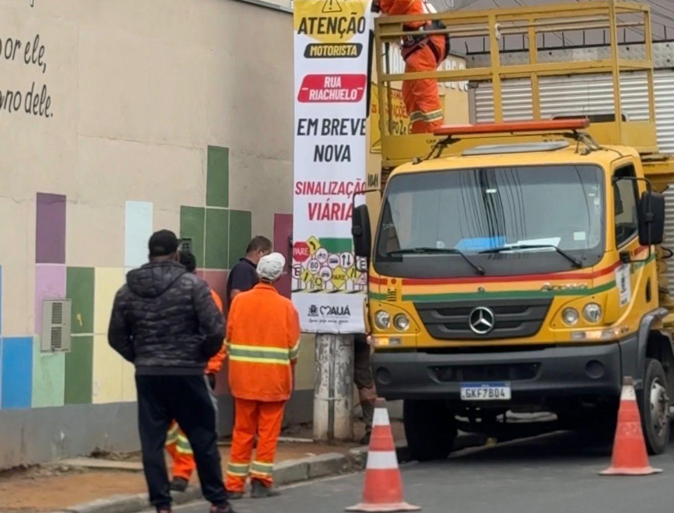 Rua Riachuelo na Vila Vitória terá sentido único de direção a partir do dia 1º