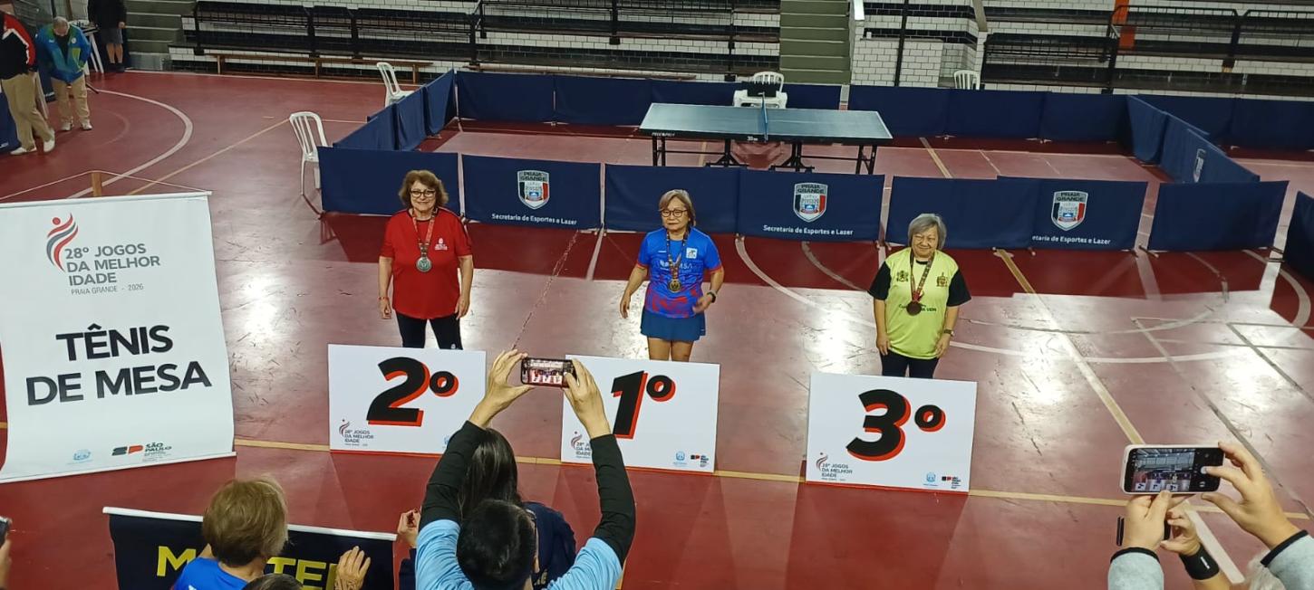 São Bernardo conquista o terceiro lugar geral nos Jogos da Melhor Idade de 2026