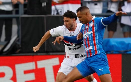 São Paulo empata com Bahia em Bragança Paulista e permanece no G4 do Brasileirão