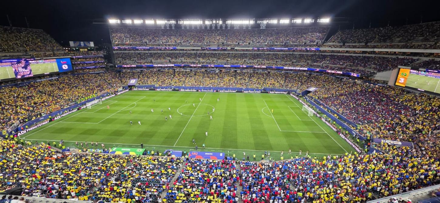 Brasil vence o Haiti jogando na Filadelfia