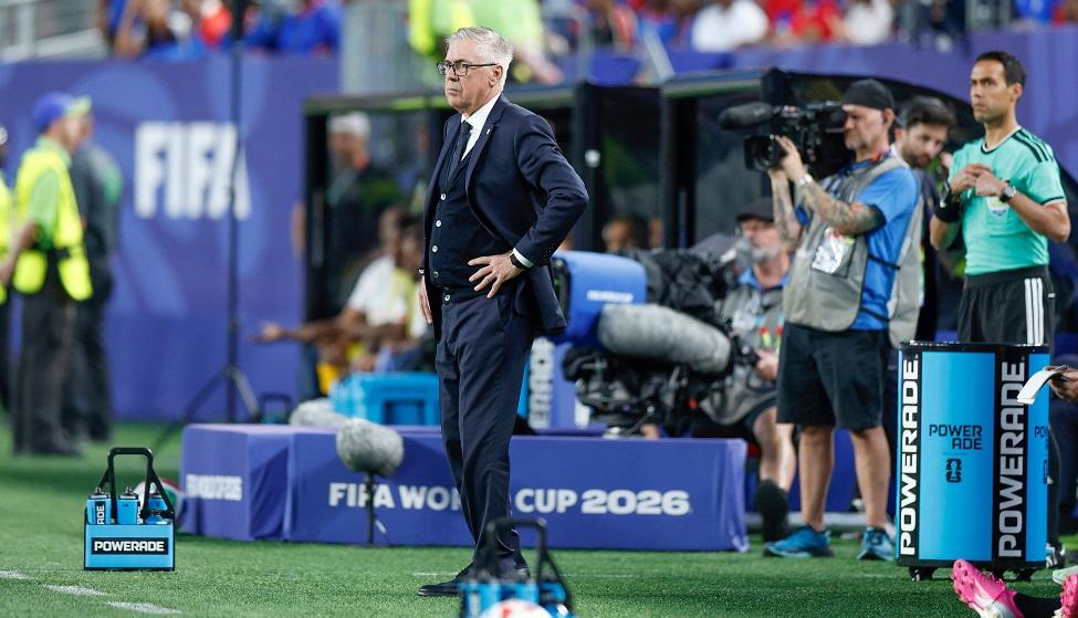 Carlo Ancelotti elogia evolução da Seleção, destaca dupla Vini Jr. e Matheus Cunha e projeta variações táticas