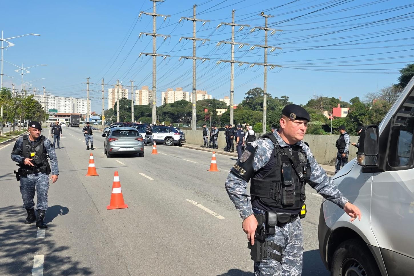Forças de Segurança de São Caetano participam da Operação Impacto Alta Visibilidade