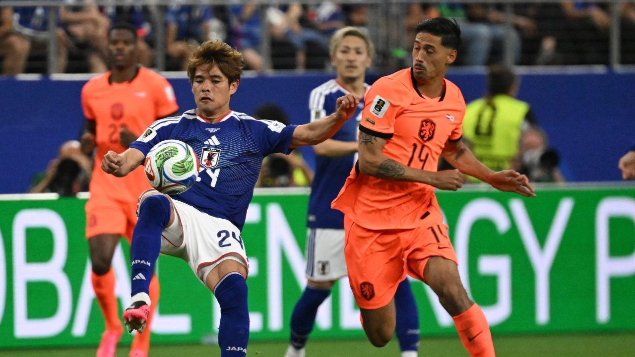 Holanda e Japão empatam por 2 a 2 em Dallas e mantêm Grupo F aberto na Copa do Mundo