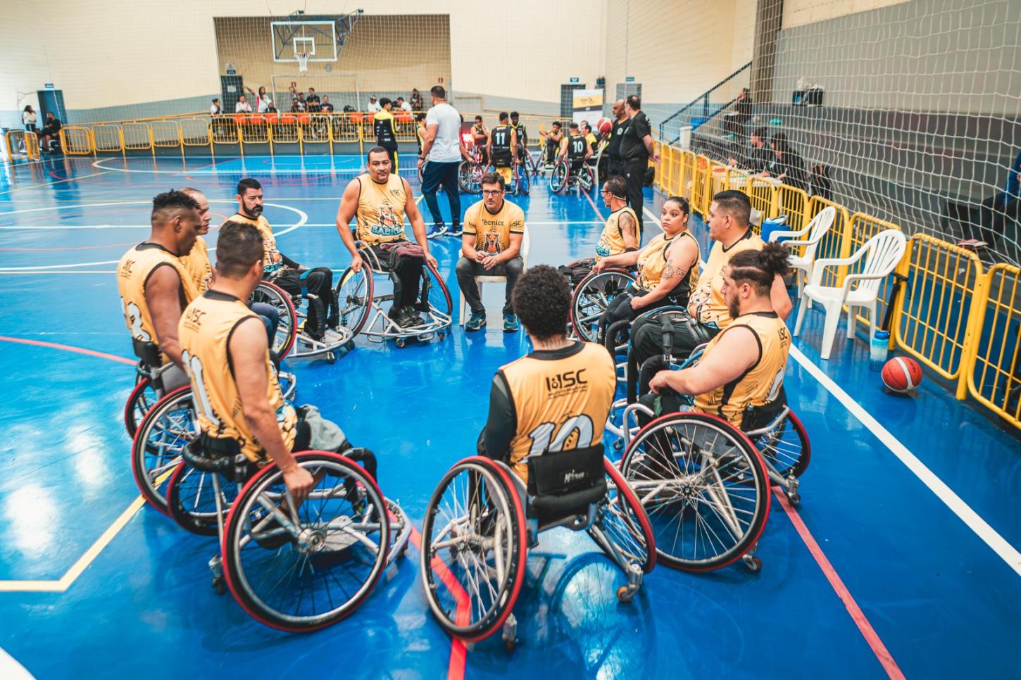 Sabres aposta em elenco reforçado e fator casa na estreia do Brasileiro de Basquete em Cadeira de Rodas