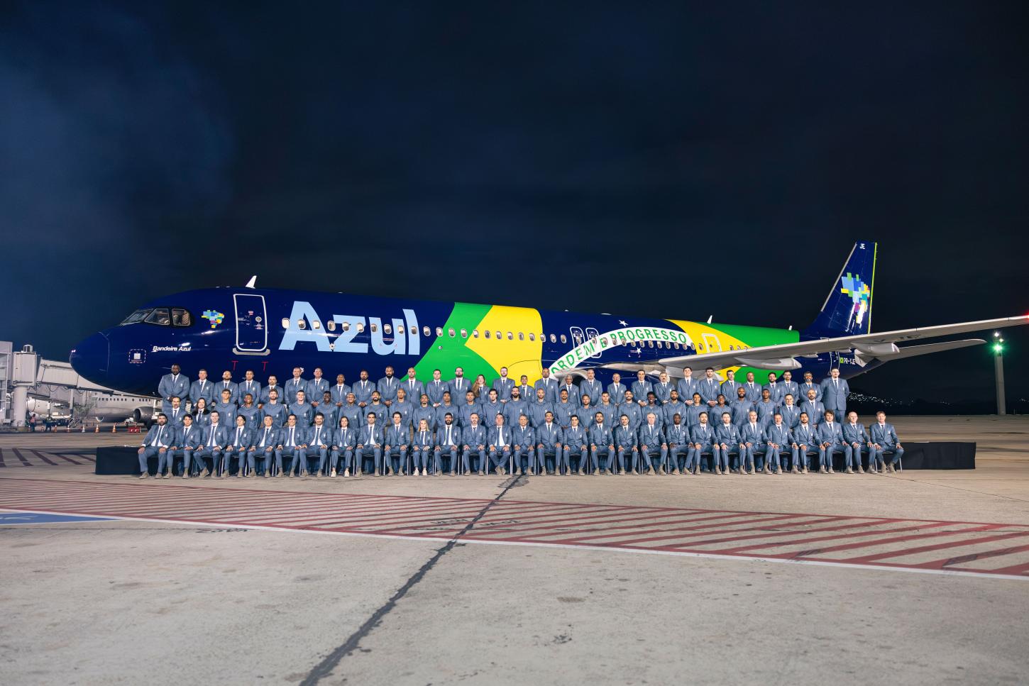 Seleção Brasileira embarca para os Estados Unidos